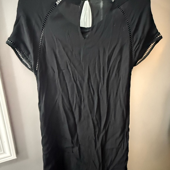 Blue Rain Elegant Black Short Sleeve dress/coverup - Picture 8 of 8